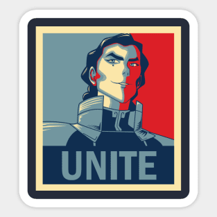 Unite for Change Sticker